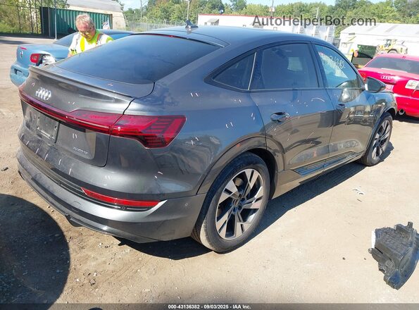 WA11AAGE2NB022936 2022 AUDI E-TRON Серый Задняя правая четверть