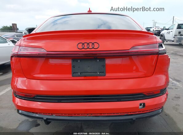 WA11AAGE4NB015096 2022 AUDI E-TRON Orange 