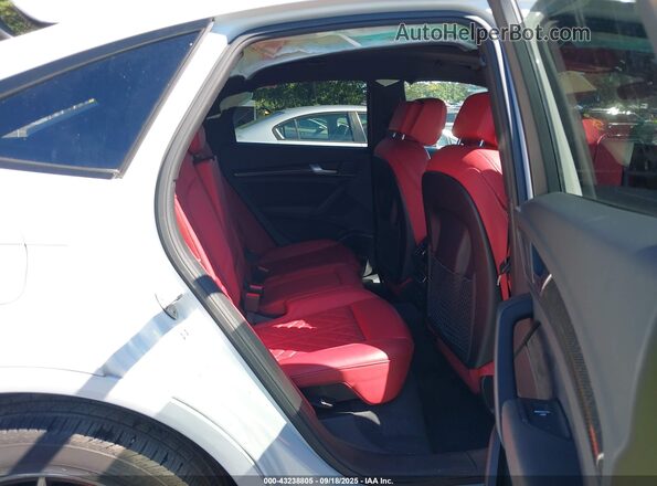WA124AFY9R2049922 2024 AUDI SQ5 White Vista de la etiqueta del VIN