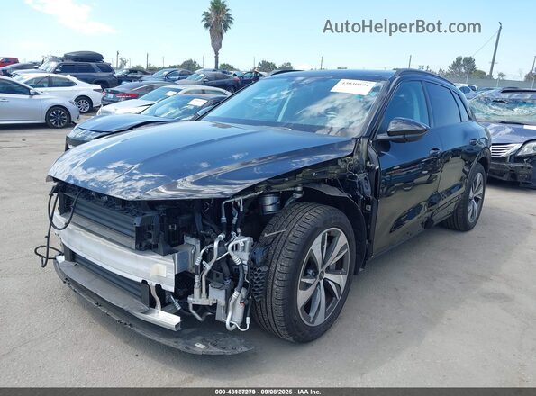 WA14AAGE1RB048401 2024 AUDI Q8 E-TRON Black Передня ліва чверть