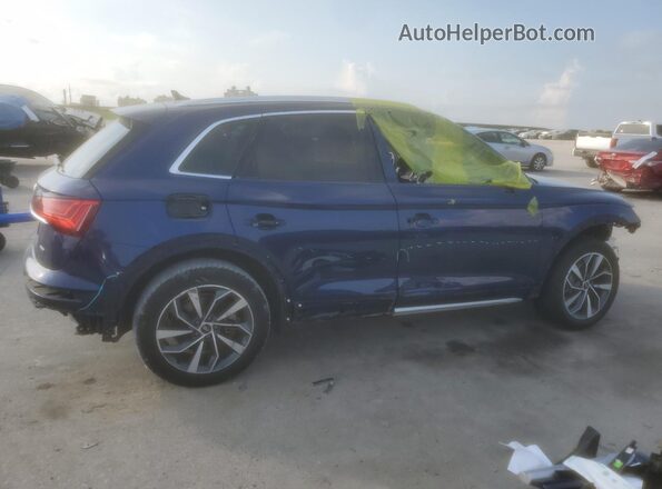 WA1AAAFY0M2035971 2021 AUDI Q5 Blue Tył prawy