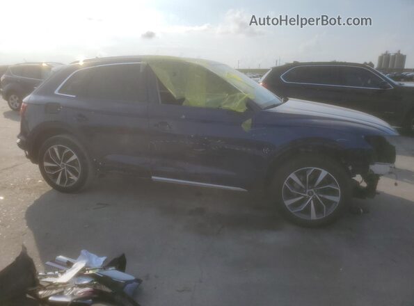 WA1AAAFY0M2035971 2021 AUDI Q5 Blue Przód prawy