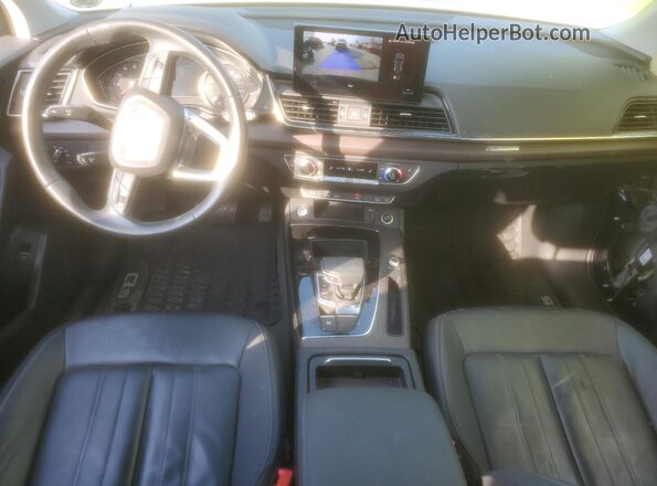 WA1AAAFY0M2035971 2021 AUDI Q5 Blue Widok deski rozdzielczej