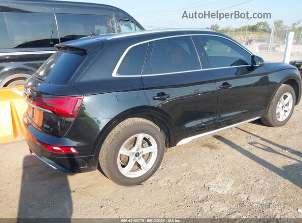 WA1AAAFY3M2054367 2021 AUDI Q5 Black Задня права чверть