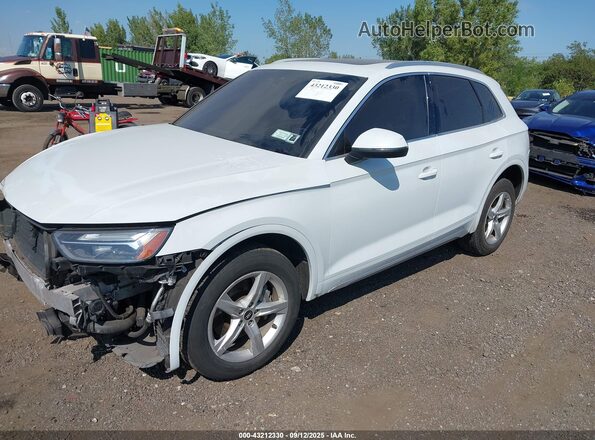 WA1AAAFY9M2033166 2021 AUDI Q5 Белый Передняя левая четверть