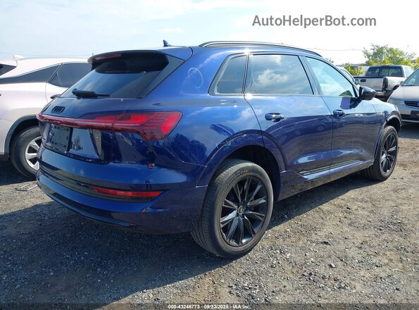 WA1AAAGE1NB030994 2022 AUDI E-TRON Blue Հետևի աջ