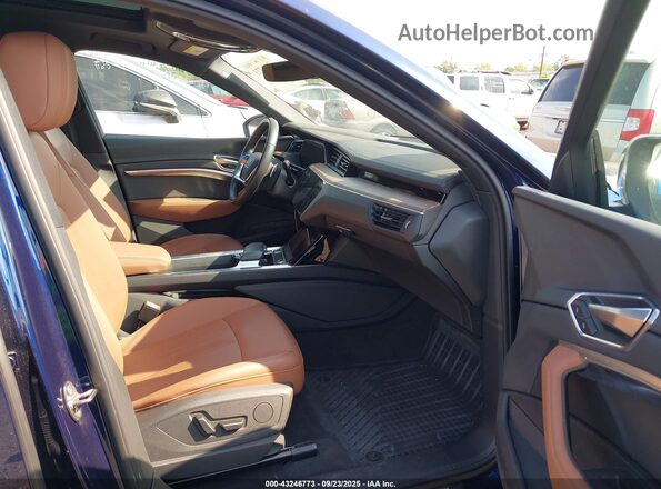 WA1AAAGE1NB030994 2022 AUDI E-TRON Blue Սալոնի դիմացի տեսք