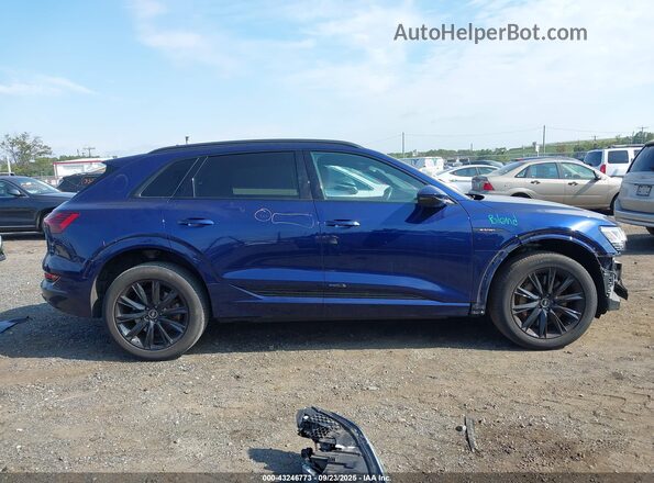 WA1AAAGE1NB030994 2022 AUDI E-TRON Blue Սալոնի հետևի տեսք