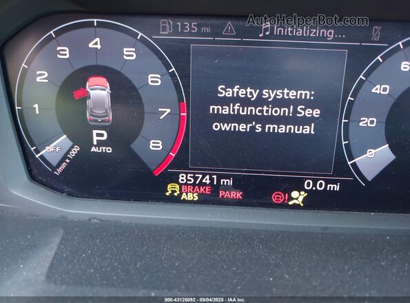 WA1AECF30K1082831 2019 AUDI Q3 Черный 