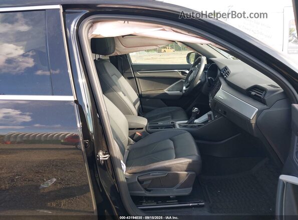WA1AECF38L1114264 2020 AUDI Q3 Black Вид салону спереду