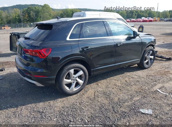 WA1AECF38L1114264 2020 AUDI Q3 Black Задня права чверть