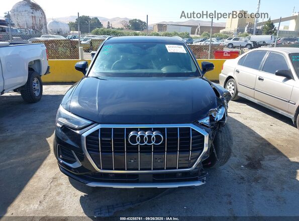 WA1AECF3XL1026171 2020 AUDI Q3 Black Widok zestawu wskaźników