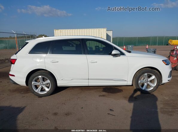 WA1AJAF75LD007559 2020 AUDI Q7 White უკანა სალონის ხედი