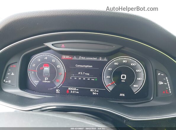WA1AJAF76LD011295 2020 AUDI Q7 Gray Հետևի նստատեղերի տեսք