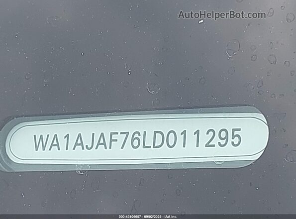 WA1AJAF76LD011295 2020 AUDI Q7 Gray 