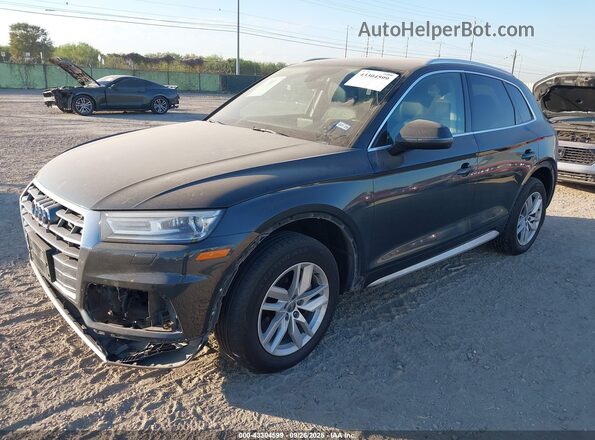 WA1ANAFY0L2026092 2020 AUDI Q5 Black წინა მარცხენა ხედი სამი მეოთხედიდან