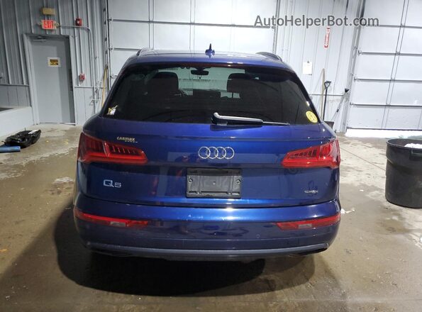 WA1ANAFY7L2116226 2020 AUDI Q5 Blue უკანა ხედი