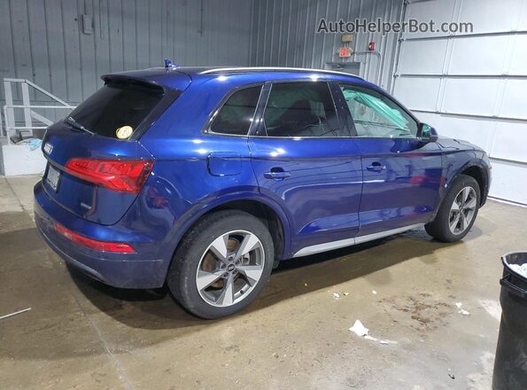 WA1ANAFY7L2116226 2020 AUDI Q5 Blue უკანა მარჯვენა