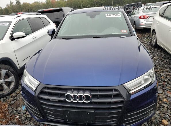 WA1ANAFY7L2116226 2020 AUDI Q5 Blue წინა ხედი