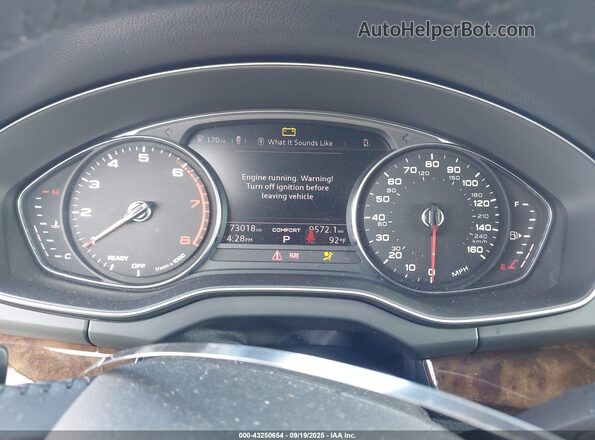 WA1ANAFY9L2046728 2020 AUDI Q5 Gray უკანა სავარძლების ხედი