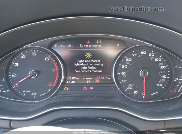 WA1ANAFY9L2051282 2020 AUDI Q5 Black უკანა სავარძლების ხედი