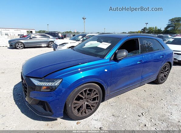 WA1AWBF11PD034802 2023 AUDI SQ8 Blue Vista tres cuartos delantera izquierda