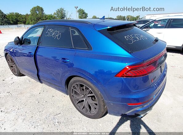 WA1AWBF11PD034802 2023 AUDI SQ8 Blue Trasero izquierdo