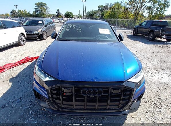 WA1AWBF11PD034802 2023 AUDI SQ8 Blue Vista del cuadro de instrumentos