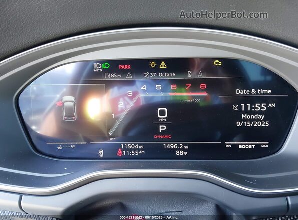 WA1B4AFY1P2073449 2023 AUDI SQ5 Gray Vista de los asientos traseros