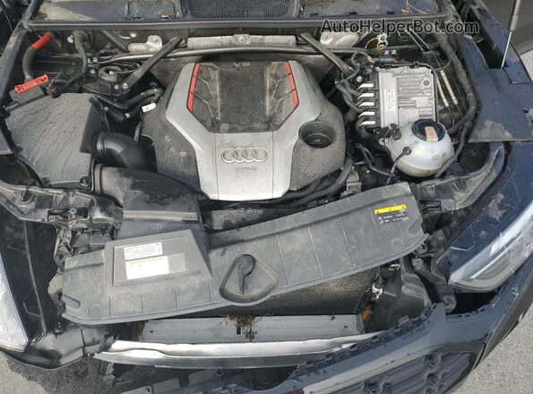WA1B4AFY2M2018035 2021 AUDI SQ5 Black Engine compartment view