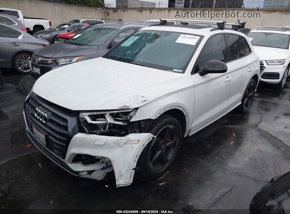 WA1B4AFY3K2005677 2019 AUDI SQ5 White Vista tres cuartos delantera izquierda