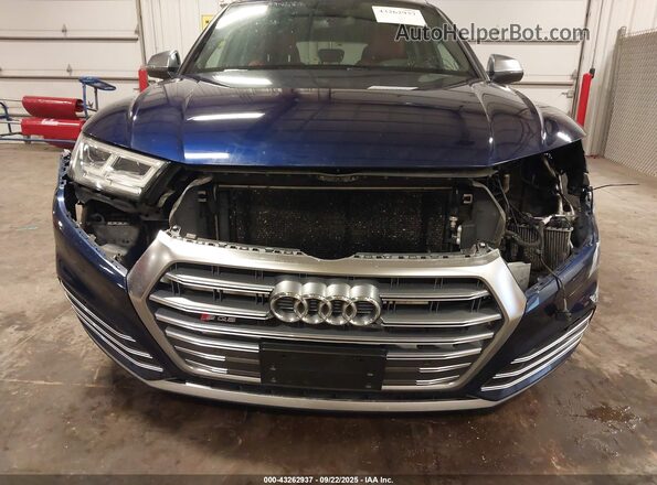 WA1B4AFY5K2013215 2019 AUDI SQ5 Blue Front view