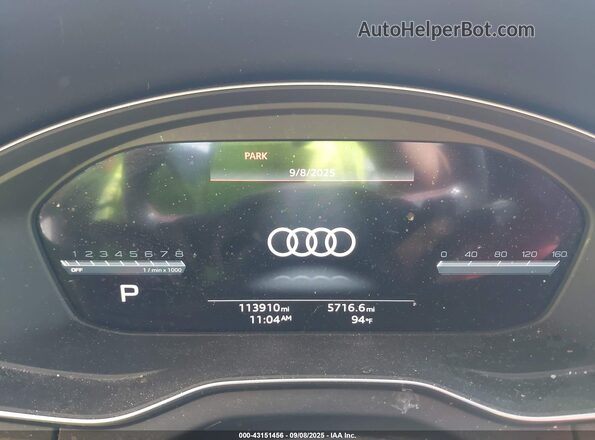 WA1B4AFY9M2036452 2021 AUDI SQ5 White უკანა სავარძლების ხედი