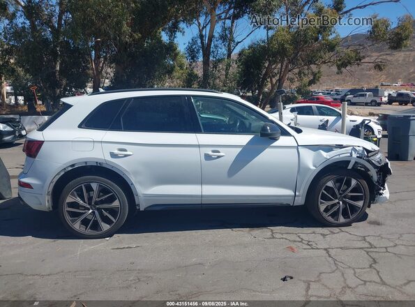 WA1B4AFY9M2036452 2021 AUDI SQ5 White უკანა სალონის ხედი