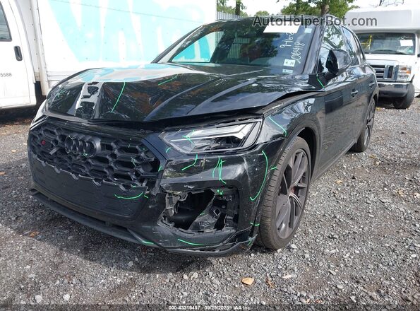 WA1B4AFY9M2106418 2021 AUDI SQ5 Black Przód lewy