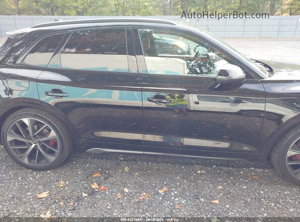 WA1B4AFY9M2106418 2021 AUDI SQ5 Black Widok wnętrza z tyłu