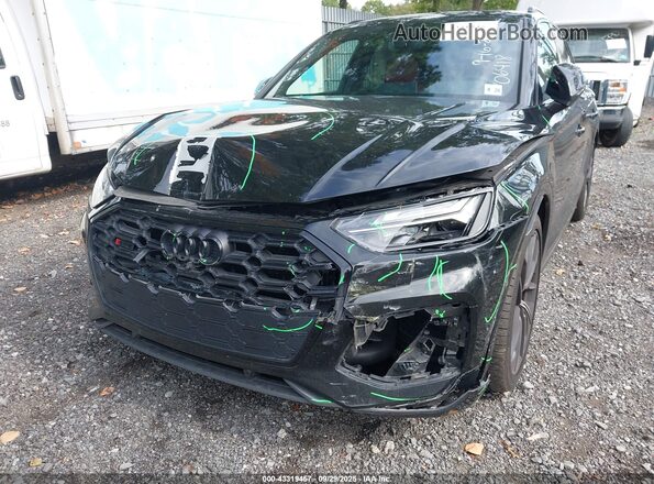 WA1B4AFY9M2106418 2021 AUDI SQ5 Black Widok z przodu