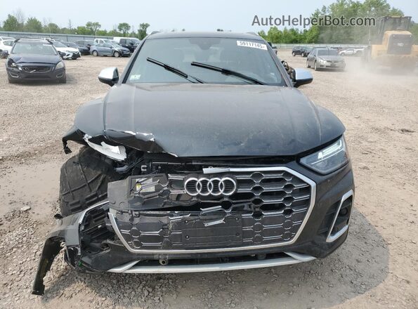 WA1B4AFYXM2028389 2021 AUDI SQ5 Black Widok z przodu
