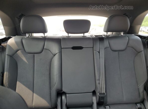 WA1B4AFYXM2028389 2021 AUDI SQ5 Black Widok tylnych siedzeń