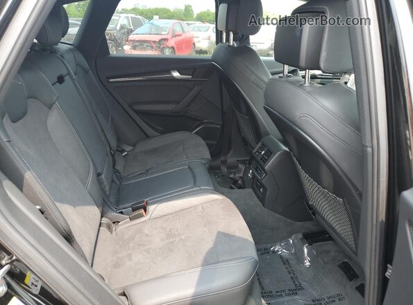 WA1B4AFYXM2028389 2021 AUDI SQ5 Black Widok wnętrza z tyłu