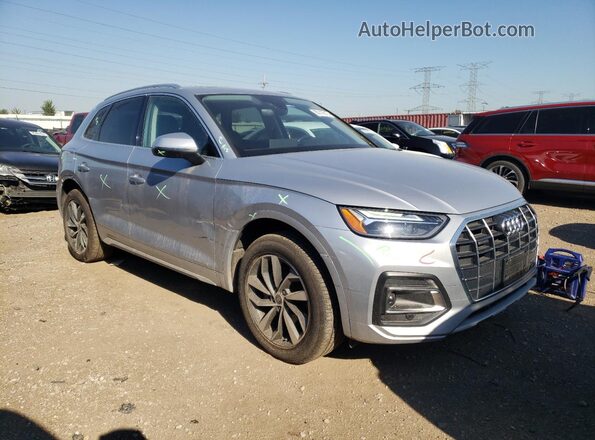 WA1BAAFY0M2048613 2021 AUDI Q5 Silver Delantero derecho