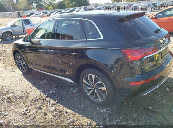 WA1BAAFY3M2118783 2021 AUDI Q5 Black Trasero izquierdo