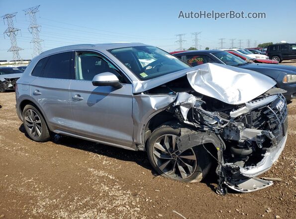 WA1BAAFY8M2084050 2021 AUDI Q5 Silver Передня права чверть