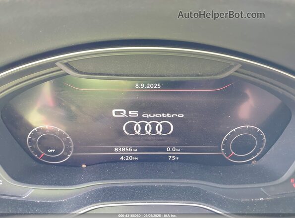 WA1BNAFY1J2000604 2018 AUDI Q5 Черный 