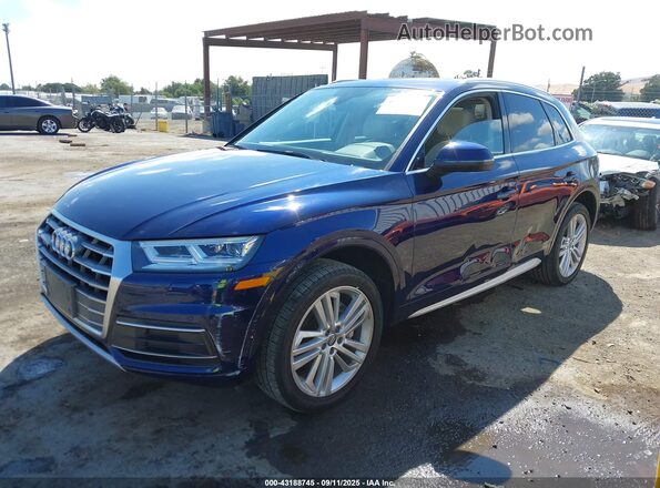 WA1BNAFY6J2011663 2018 AUDI Q5 Dark Blue 