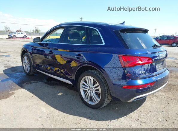 WA1BNAFY6J2011663 2018 AUDI Q5 Dark Blue 