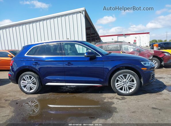 WA1BNAFY6J2011663 2018 AUDI Q5 Dark Blue 