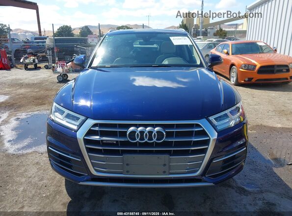 WA1BNAFY6J2011663 2018 AUDI Q5 Dark Blue 