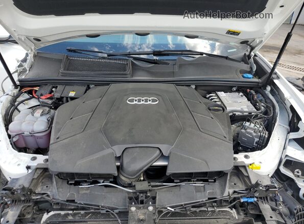 WA1BVBF13PD013523 2023 AUDI Q8 White Vista del compartimento del motor