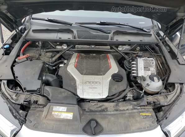WA1C4AFY9J2129522 2018 AUDI SQ5 Gray Engine compartment view
